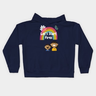 Let's Start Fires Kids Hoodie